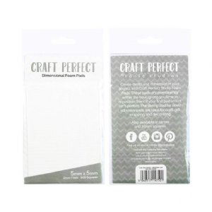 Craft Perfect - Dimensional Foam Pads - 5mm Squares