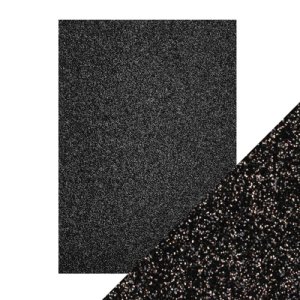 Tonic - Glitter Cardstock - Black Sapphire