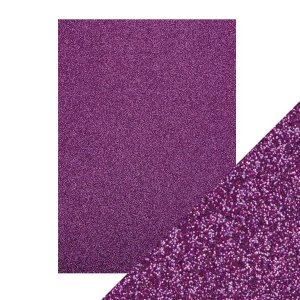 Tonic - Glitter Cardstock - Nebula Purple