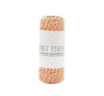 Tonic - Striped Bakers Twine - Clementine Orange