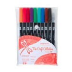 Tombow - 10 Colour Marker Set - Jewel