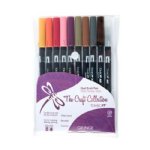 Tombow - 10 Colour Marker Set - Grunge