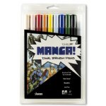 Tombow - 10 Colour Marker Set - Manga Shojo