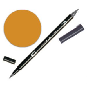 Tombow - Dual Tip Marker - Dark Ochre 027