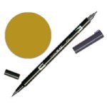 Tombow - Dual Tip Marker - Green Ochre 076