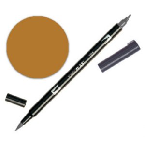 Tombow - Dual Tip Marker - Saddle Brown 977