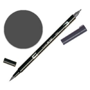 Tombow - Dual Tip Marker - Lamp Black N25