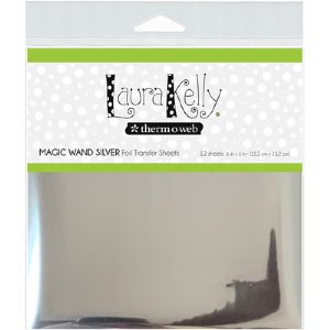 Laura Kelly - Foil Transfer Sheets - Magic Wand Silver