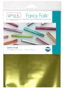 Gina K - Fancy Foils - Lemon Drop