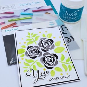 Gina K - Fancy Foils - Black Onyx
