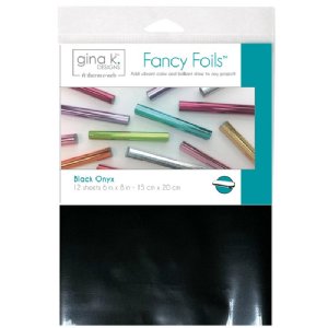 Gina K - Fancy Foils - Black Onyx