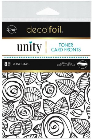 Unity - Deco Foil Toner Card Fronts - Rosy Days