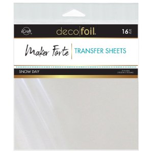 Therm-O Web - 6X6 Deco Foil Transfer Sheets - Snow Day
