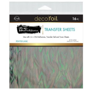 Brutus Monroe - Foil Transfer Sheets - Pewter Lane