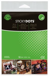 Thermoweb - Sticky Dots Adhesive Sheets - 4.25x5.5