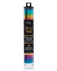 Deco Foil - Transfer Sheets -  Rainbow