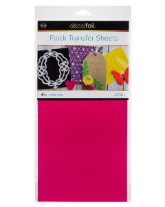 Thermoweb - Flock Transfer Sheets - Think Pink