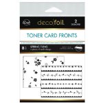 Deco Foil - Toner Card Fronts - Spring Fling