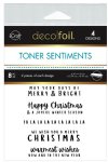 Deco Foil - Toner Sentiments - Merry Moments