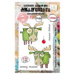AALL and Create - A7 Stamp Set - Moose-tletoe
