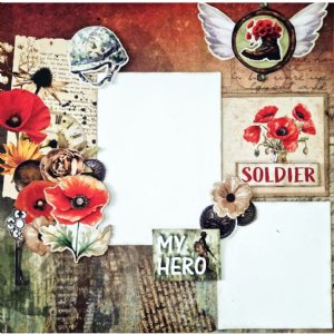 3Quarter Designs - 12X12 Collection Kit - Never Forgotten 
