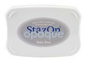 StazOn - Ink Pad -  Opaque Baby Blue