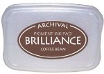 Brilliance - Ink Pad - Coffee Bean