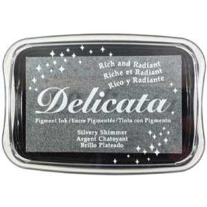 Delicata - Ink Pad - Silvery Shimmer