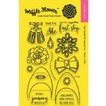 Waffle  Flower - Clear Stamps - First Step