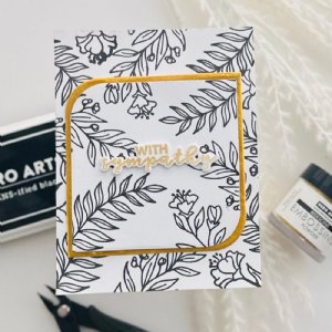 Hero Arts - Stamp - With Sympathy