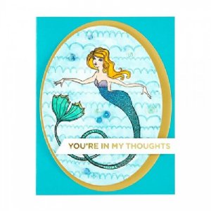 Spellbinders - Clearstamp - Glorious Mermaid