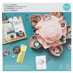 We R Memory Keepers - Bloom Embellishment Storage - Mini Pink