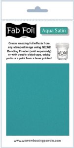 WOW! - Fab Foil - Satin Aqua