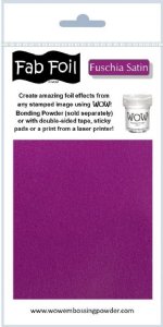 WOW! Embossing Powders - Fab Foil - Satin Fuchsia