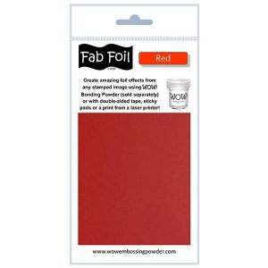 WOW! - Fab Foil - Red