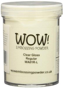 WOW - Clear Gloss Embossing Powder - Regular (Large Jar)