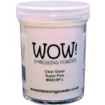 WOW - Clear Gloss Embossing Powder - Super Fine (Large Jar)