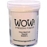 WOW - Clear Matte Embossing Powder -  Regular (Large Jar)
