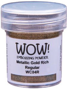 WOW - Metallic Embossing Powder - Regular - Gold Rich