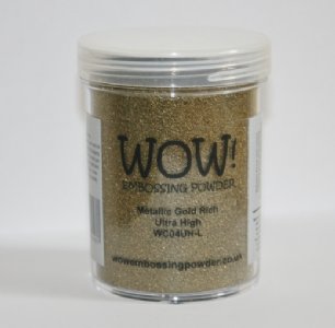 WOW - Metallic Embossing Powder - Ultra High - Gold Rich (Large Jar)