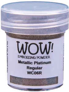 WOW - Metallic Embossing Powder - Regular - Platinum