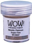 WOW - Metallic Embossing Powder - Super Fine - Platinum
