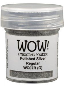 WOW! Embossing Powders -  Regular - Polished Silver