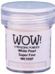 WOW - Pearlescent Embossing Powder - Super Fine - White