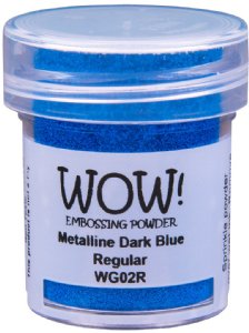 WOW - Metalline Embossing Powder - Regular - Dark Blue