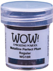 WOW - Metalline Embossing Powder - Regular - Perfect Plum