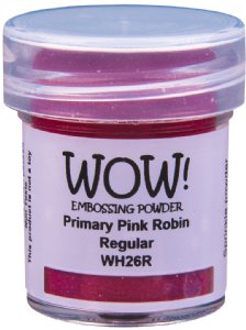 WOW - Primary Embossing Powder - Regular - Pink Robin