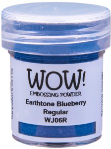 WOW - Earth Tone Embossing Powder - Regular - Blueberry