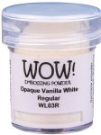 WOW - Opaque White Embossing Powder  - Regular - Vanilla