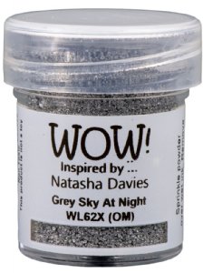 WOW! Embossing Powders - Special Color Embossing Powder - Grey Sky at Night